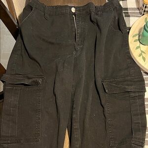Rue21 Women's Dark Cargo Pants
